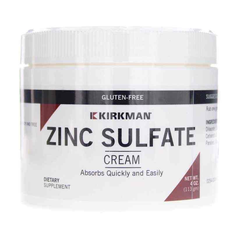 Zinc Sulfate Topical Cream, Kirkman
