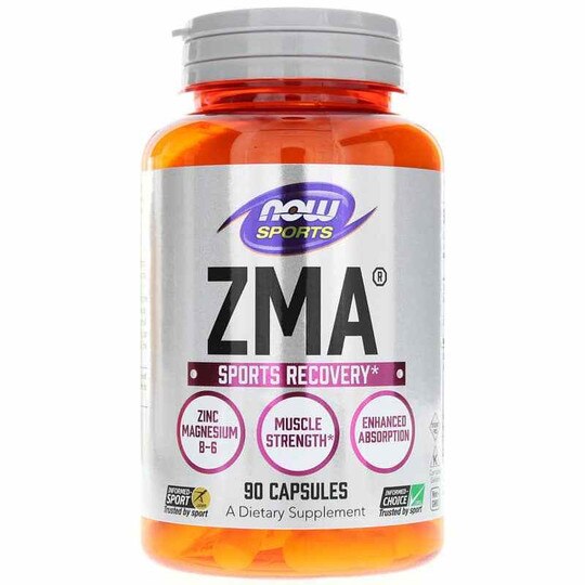 ZMA Sports Recovery, 90 Capsules, NOW
