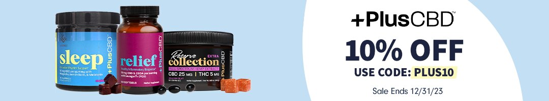 Extra 10% OFF PlusCBD Oil
