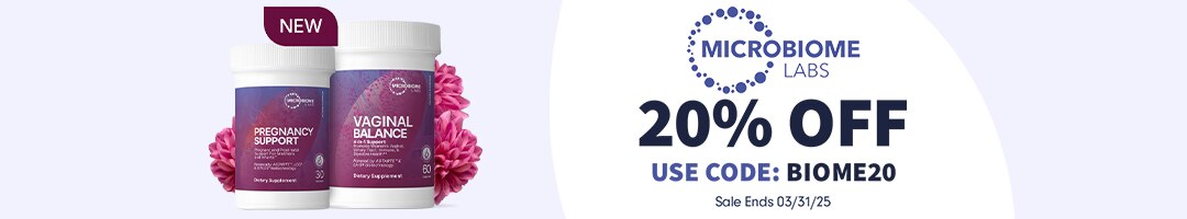 Extra 20% OFF Microbiome Labs Women's Products