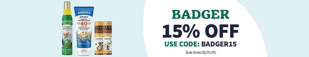15% OFF Badger