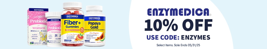 10% OFF Select Enzymedica