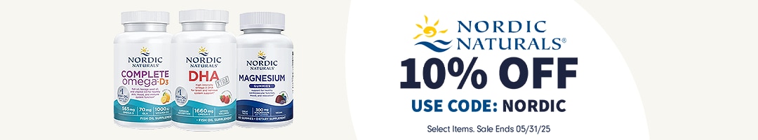10% OFF Select Nordic Naturals