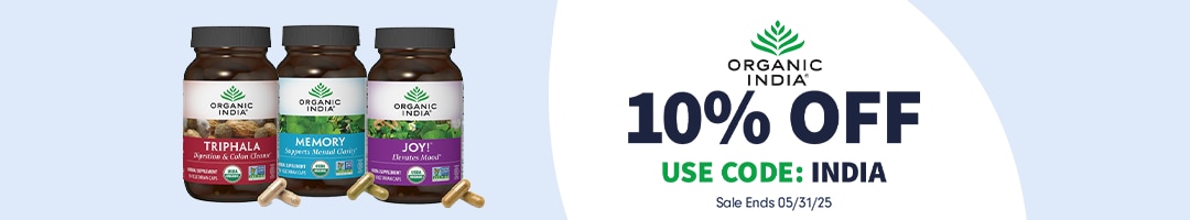 10% OFF Organic India
