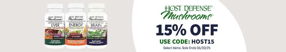 15% OFF Select Host Defense