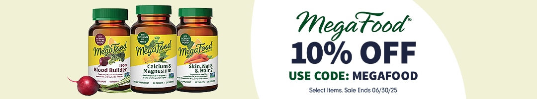 10% OFF Select MegaFood