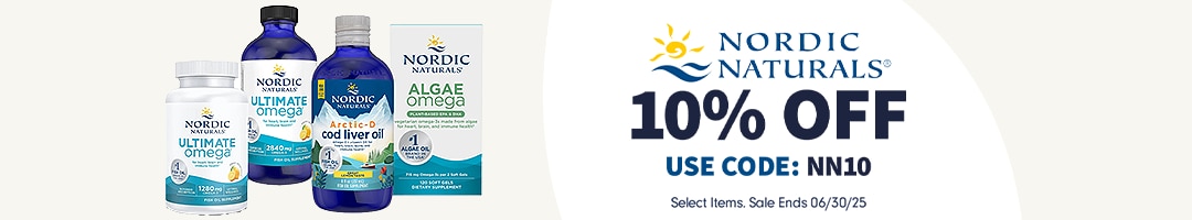 10% OFF Select Nordic Naturals