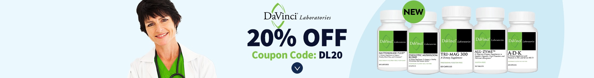 20% OFFF DaVinci Labs