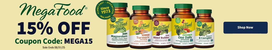 15% OFF Megafood
