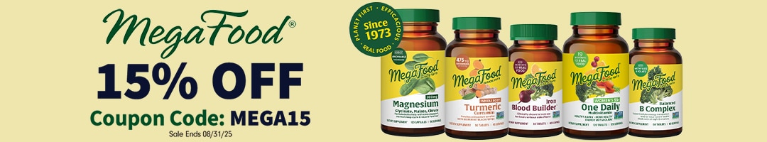 15% OFF Megafood