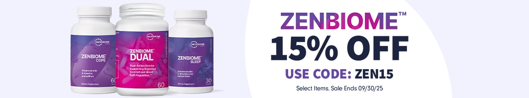 15% OFF Microbiome Labs ZenBiome