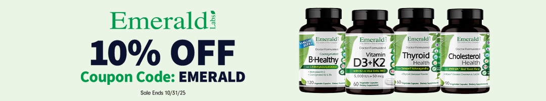 10% OFF Emerald Labs