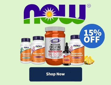 15% OFF NOW Foods